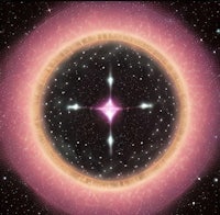 an image of a star with a cross in the middle